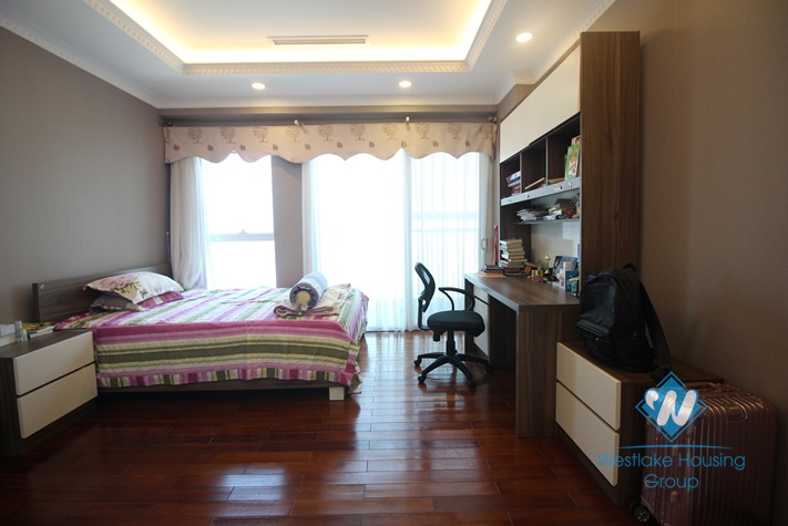 Nice apartment for rent in ciputra with luxurious furniture and modern equipment